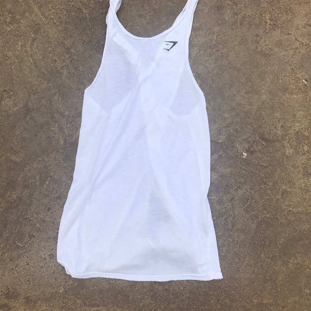 Gymshark tie back tee